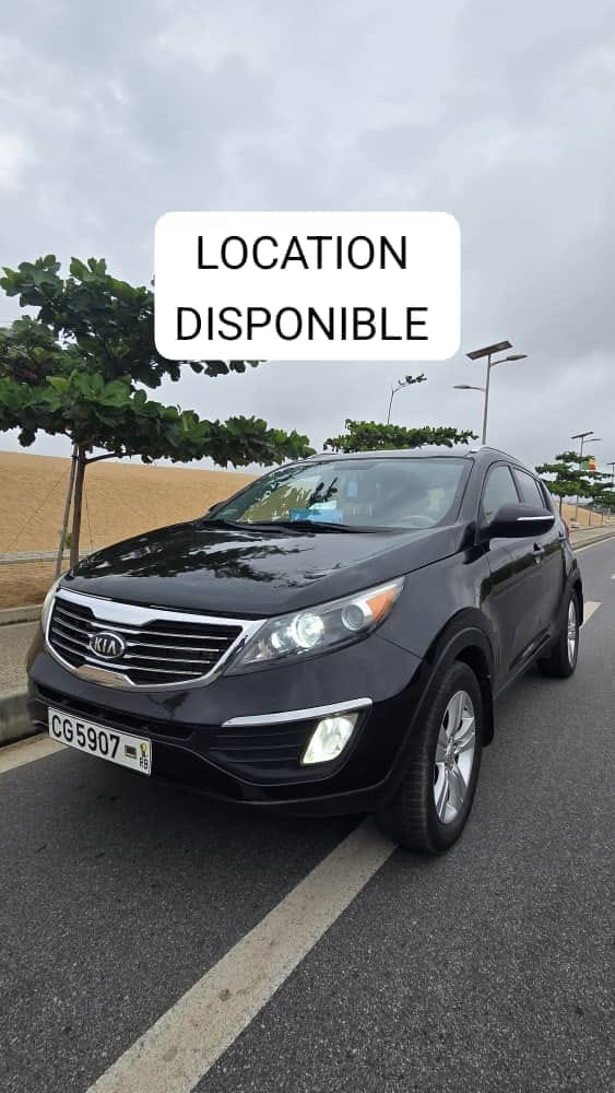 Kia Sportage Noir — Location D'Afric